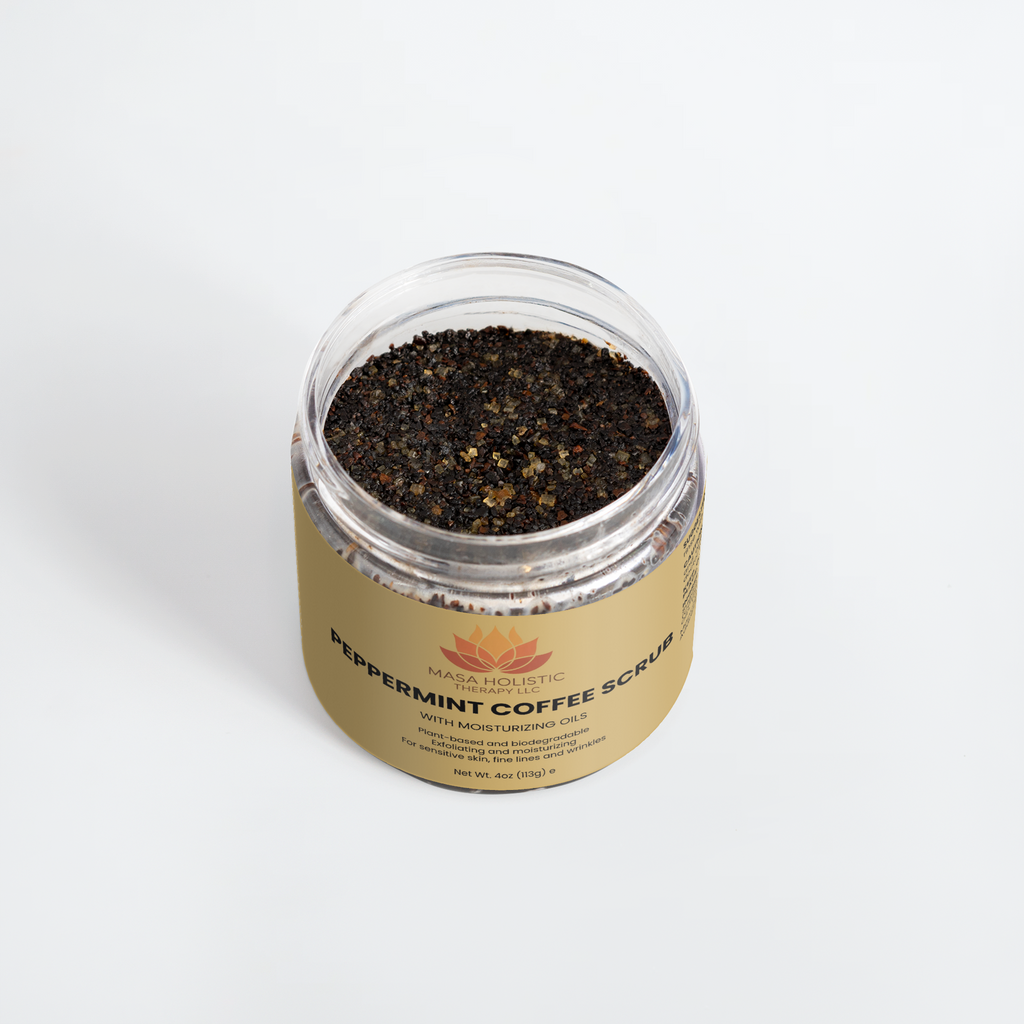 Peppermint Coffee Scrub